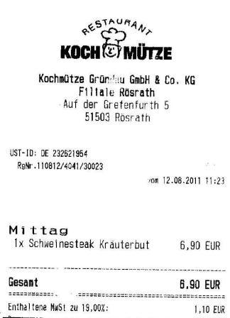 twhg Hffner Kochmtze Restaurant